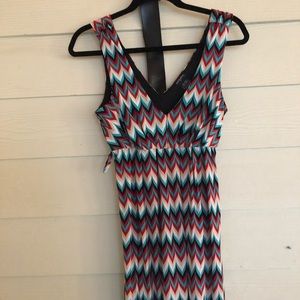 Eyeshadow Dress With Belt Size Medium